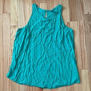 Old Navy Sleeveless Tank Top Womens Large Green Activewear Travel Loungewear